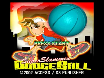 Super Slammin Dodgeball (EU) screen shot title